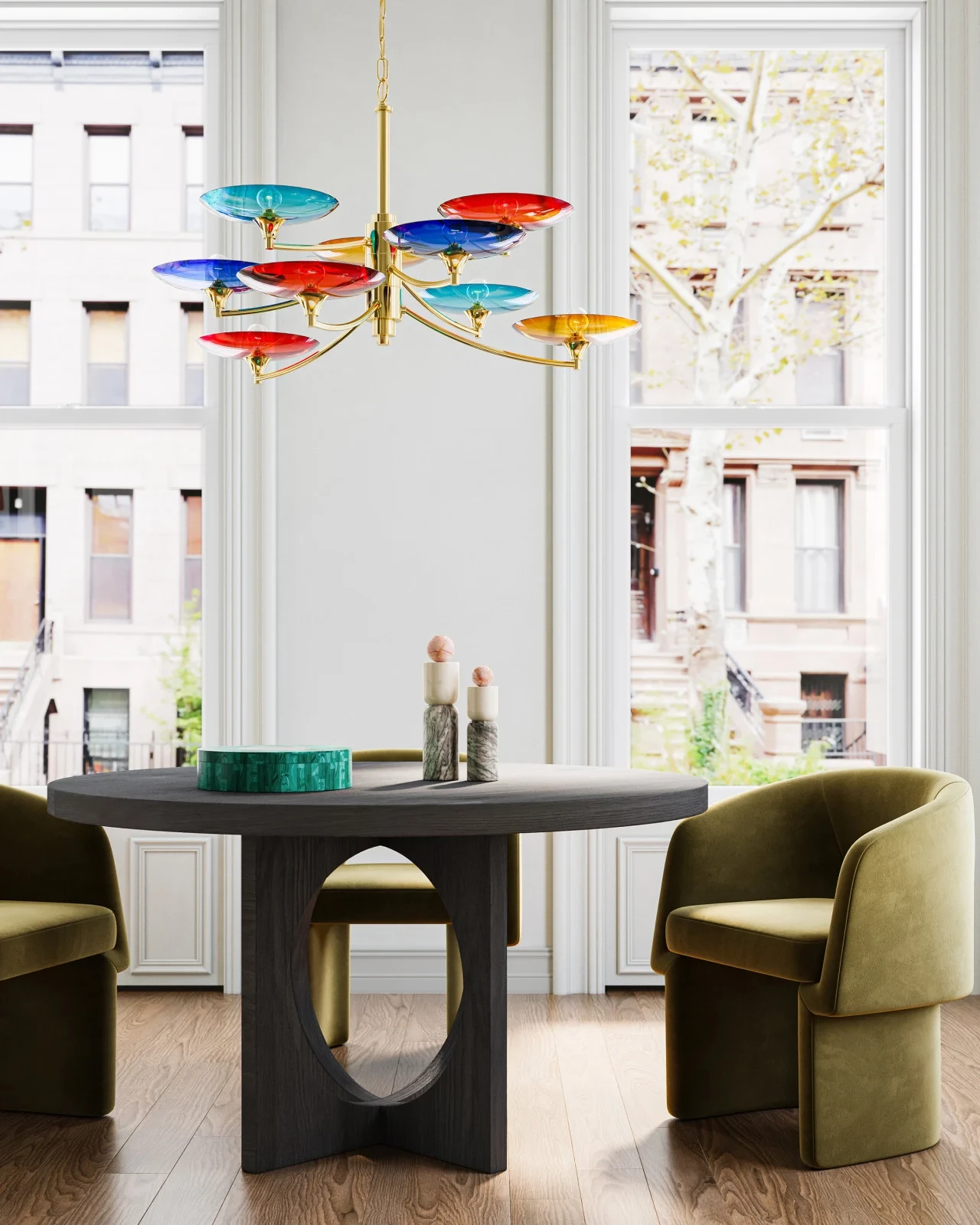 Luxury lighting installation